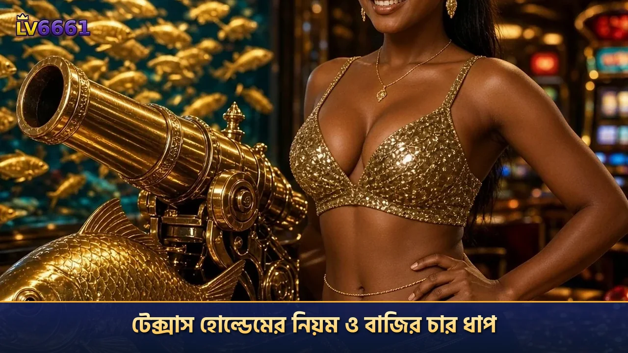 টেক্সাস হোল্ডেমের নিয়ম ও বাজির চার ধাপ